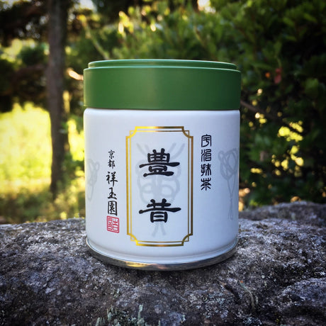 Shogyokuen: Toyomukashi, Premium Ceremonial Grade Matcha (40g can, Spring Harvest) 豊昔 - yunomi-jp.pro