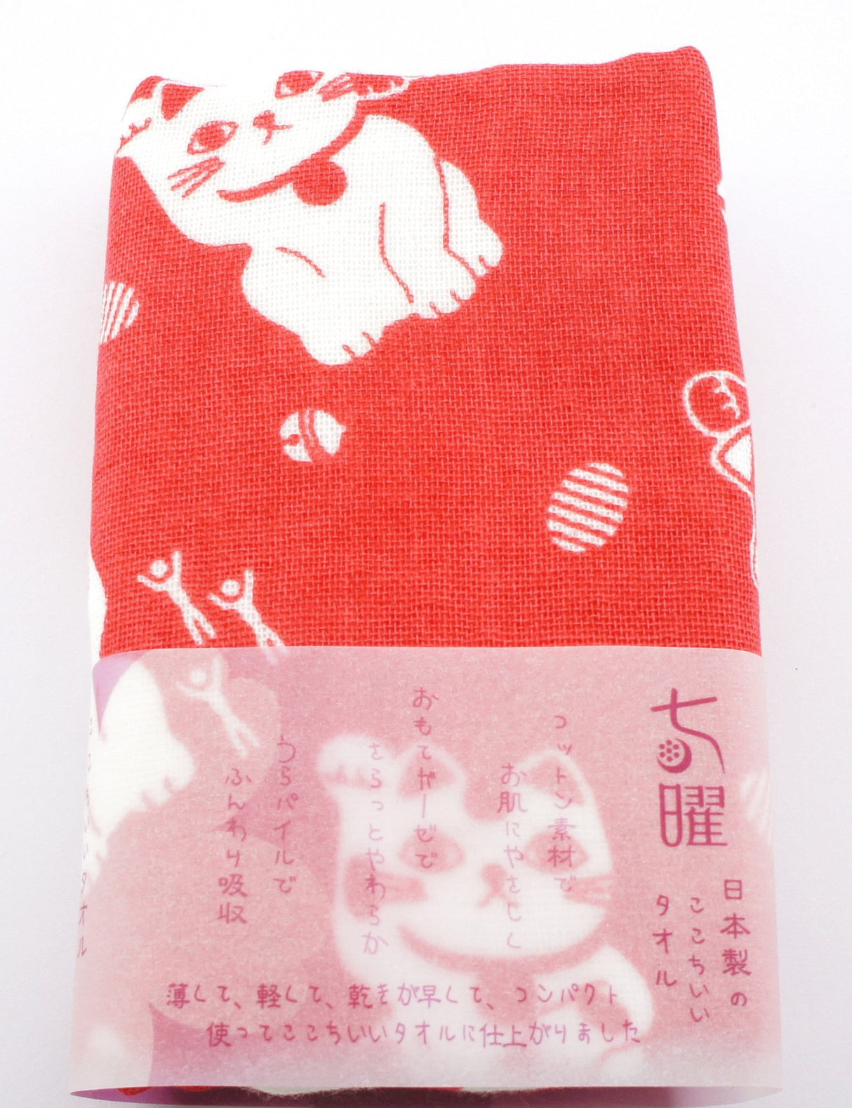 Somemono: Shichiyo, Cotton Gauze Face Towel 82 x 34 cm - yunomi-jp.pro