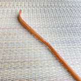 Suikaen Tanimura Yasuburo: Susudake Chashaku, Japanese Dark Bamboo Tea Scoop 煤竹茶杓 - yunomi-jp.pro