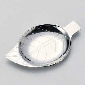 Tea leaf shaped tea bag tray - yunomi-jp.pro