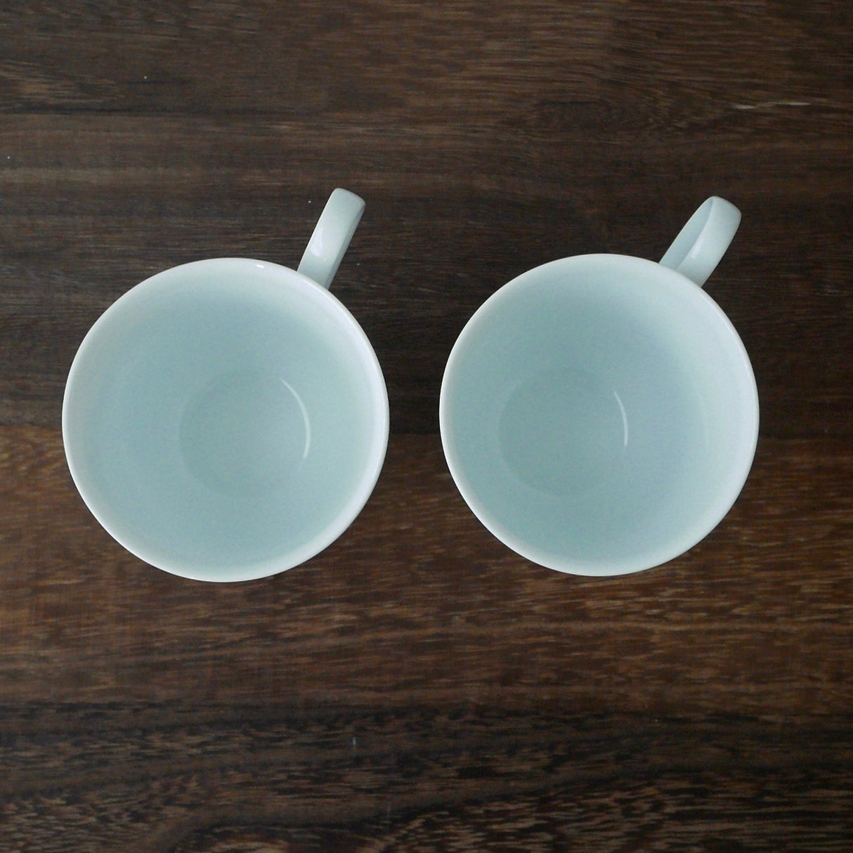 Yamani - Miyama Tableware: Blue Ink White Paired Mugs - yunomi-jp.pro