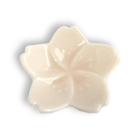 Yamani - Miyama Tableware: Sakura Chopstick Rest Pink - yunomi-jp.pro