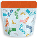 Yoshimura Pack 10154 Resealable Washi Paper Bag Knotted Letter 結び文柄 - yunomi-jp.pro