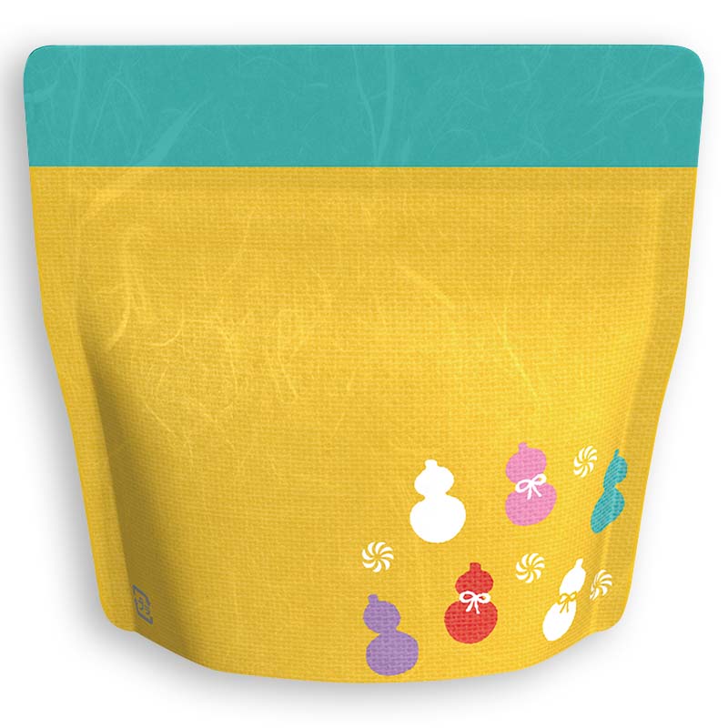 Yoshimura Pack 1331 Resealable Washi Paper Bag Calabash ひょうたん - yunomi-jp.pro