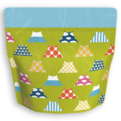 Yoshimura Pack 1332 Resealable Washi Paper Bag Fujisan 富士山 - yunomi-jp.pro