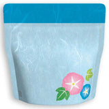 Yoshimura Pack 1369 Resealable Washi Paper Bag Morning Glory 朝顔 - yunomi-jp.pro