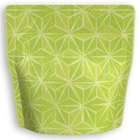 Yoshimura Pack 1396 Resealable Washi Paper Bag Hemp Leaf Hexagon 麻の葉 - yunomi-jp.pro