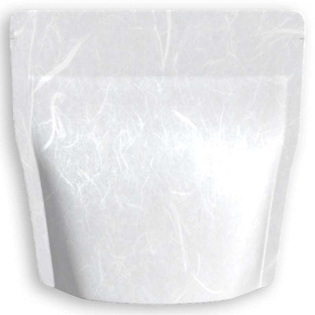 Yoshimura Pack 1412 Resealable Washi Paper Bag White （白） - yunomi-jp.pro