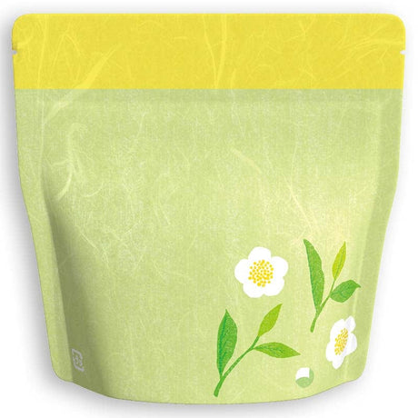Yoshimura Pack 1451 Resealable Washi Paper Bag Tea Leaves 茶の葉 - yunomi-jp.pro