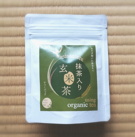 Zenkouen Tea Garden: #06 Genmaicha with Matcha (tea bags & loose leaf) - yunomi-jp.pro